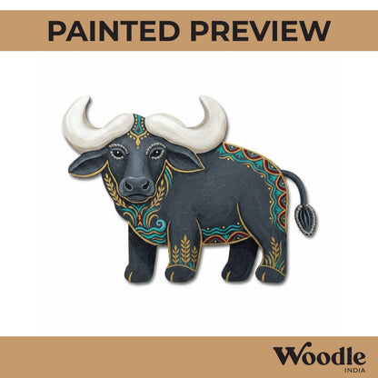 Buffalo Cutout MDF Design 2