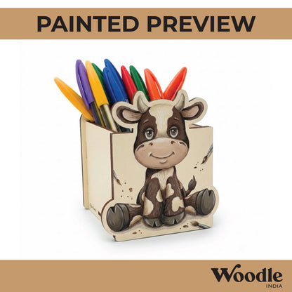 Buffalo Pen Stand MDF Design 1