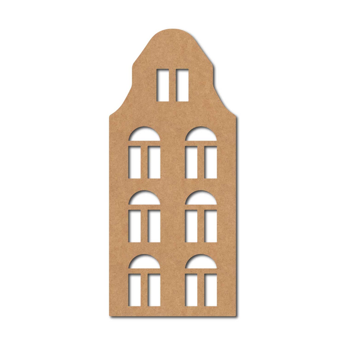 Building Cutout MDF Design 1