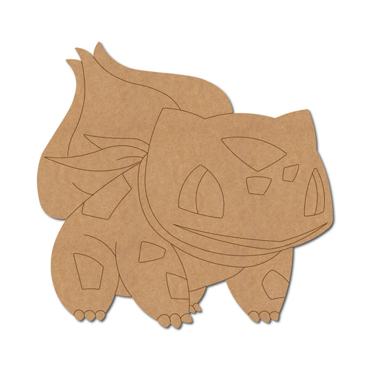 Bulbasaur Pokemon Pre Marked MDF Design 1