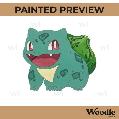 Bulbasaur Pokemon Pre Marked MDF Design 2