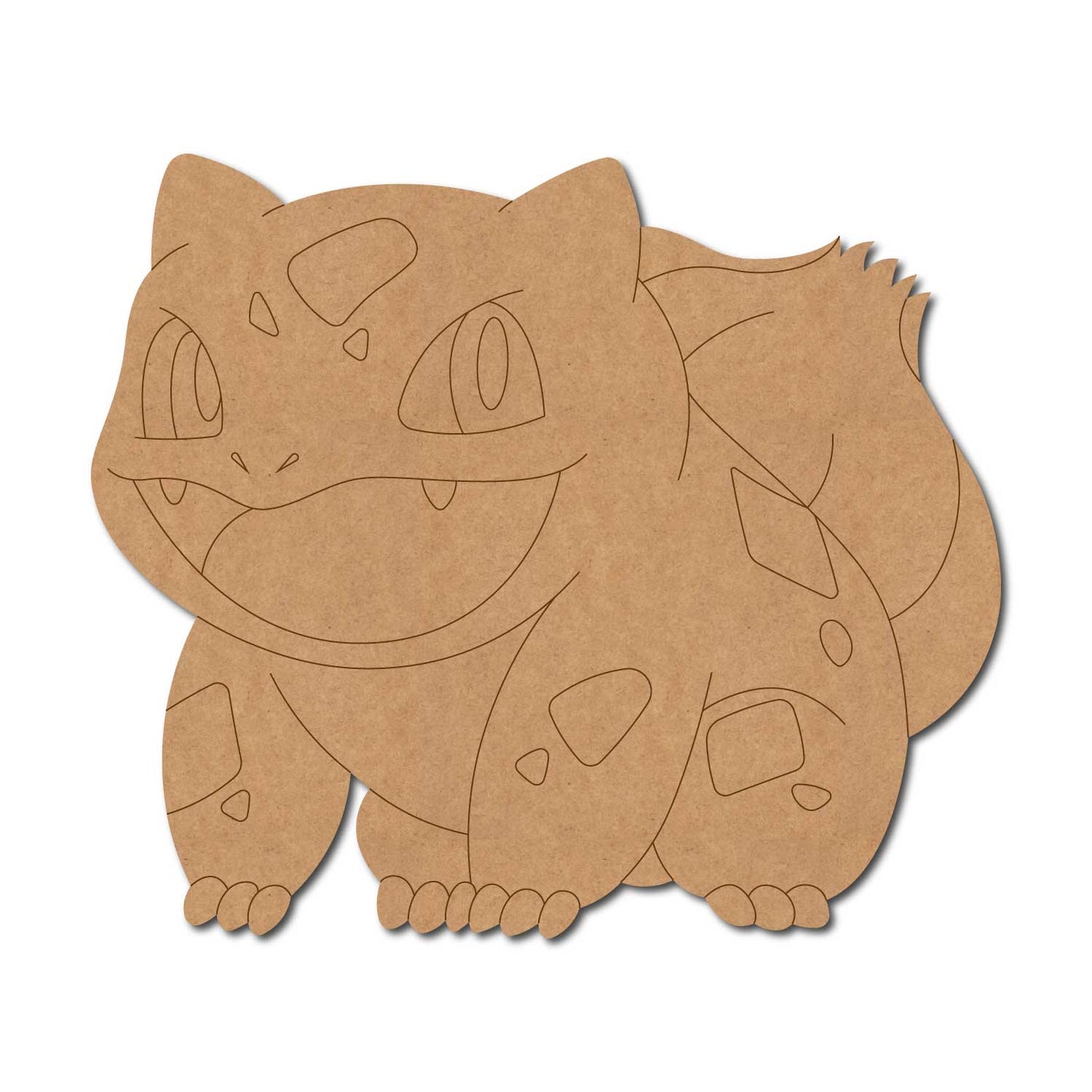 Bulbasaur Pokemon Pre Marked MDF Design 2