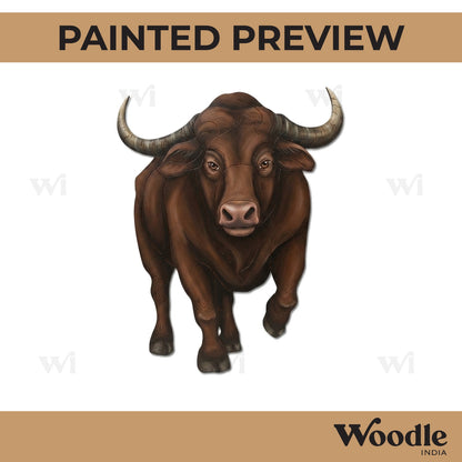 Bull Pre Marked MDF Design 1