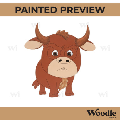 Bull Pre Marked MDF Design 3