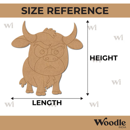 Bull Pre Marked MDF Design 3