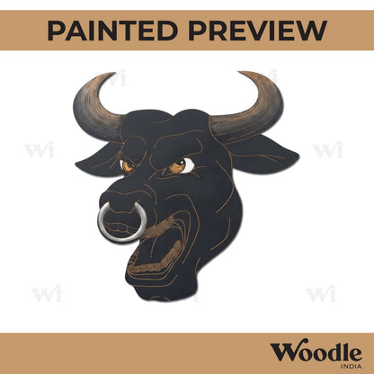 Bull Pre Marked MDF Design 5
