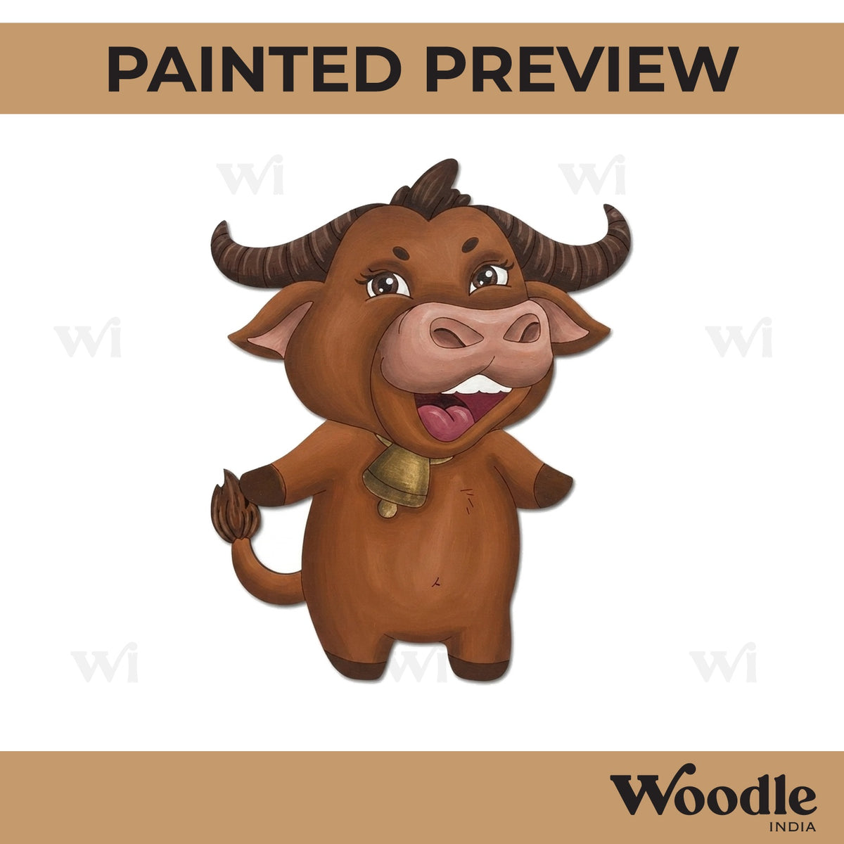 Bull Pre Marked MDF Design 6