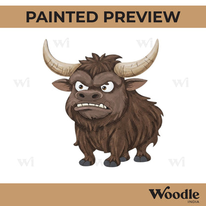 Bull Pre Marked MDF Design 7