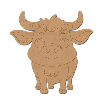 Bull Pre Marked MDF Design 8