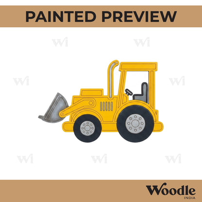 Bulldozer Pre Marked MDF Design 2