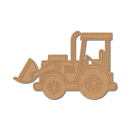 Bulldozer Pre Marked MDF Design 2