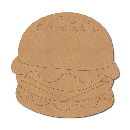 Burger Pre Marked MDF Design 2