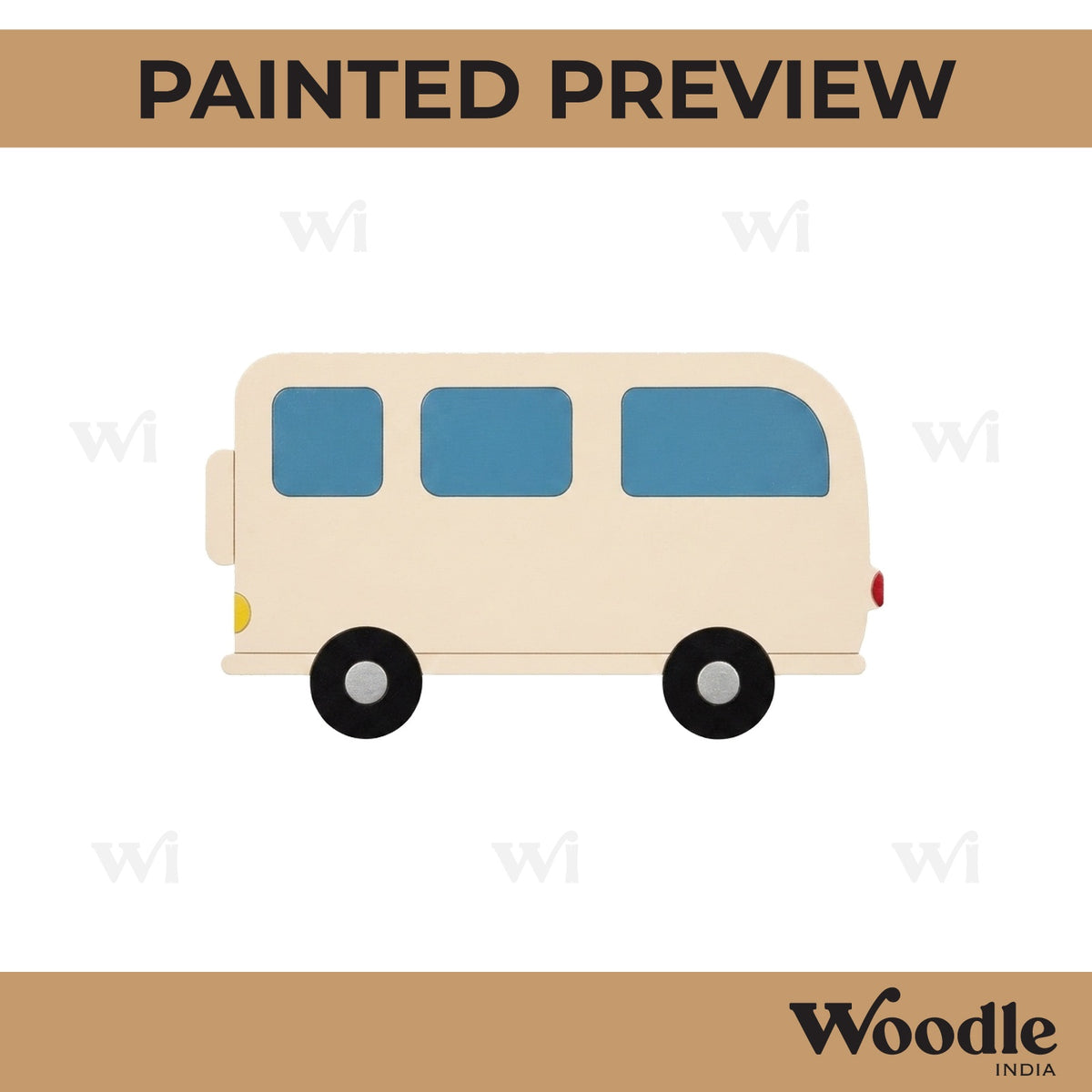 Bus Pre Marked MDF Design 1