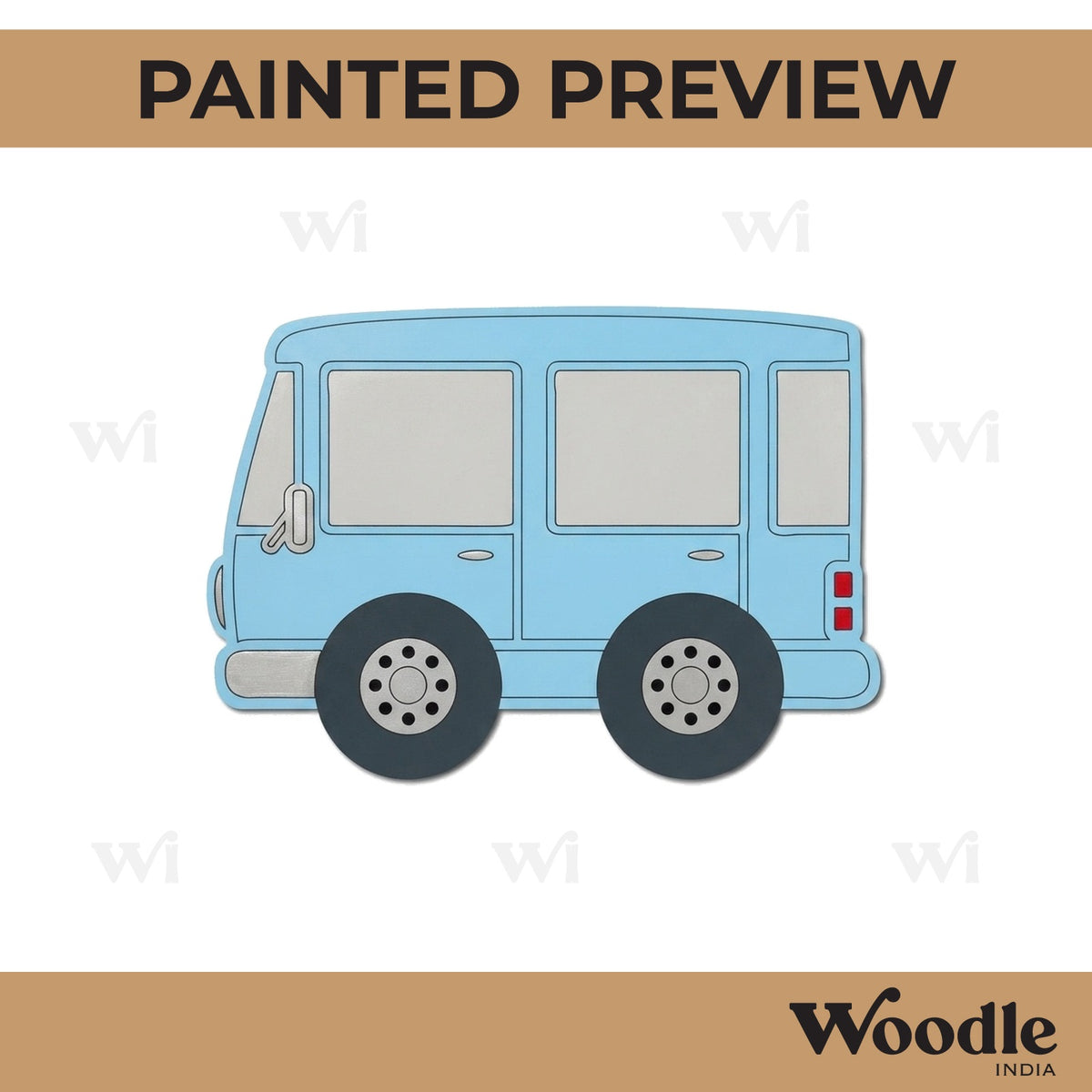 Bus Pre Marked MDF Design 2