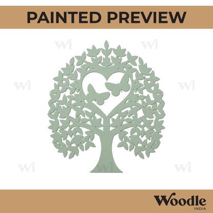 Butterflies Tree Cutout MDF Design 1