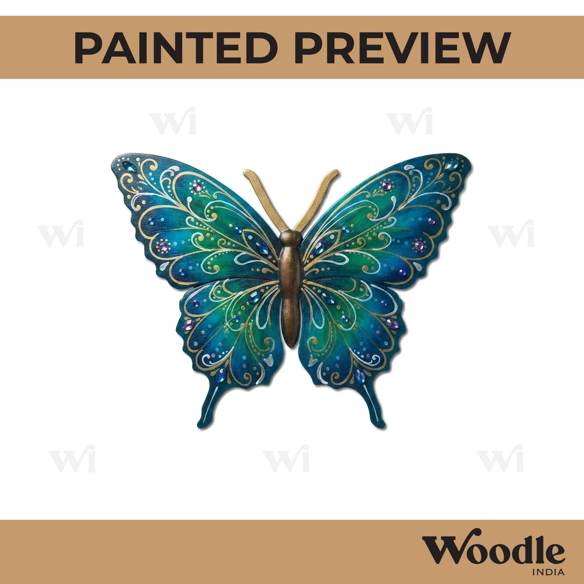 Butterfly Cutout MDF Design 11