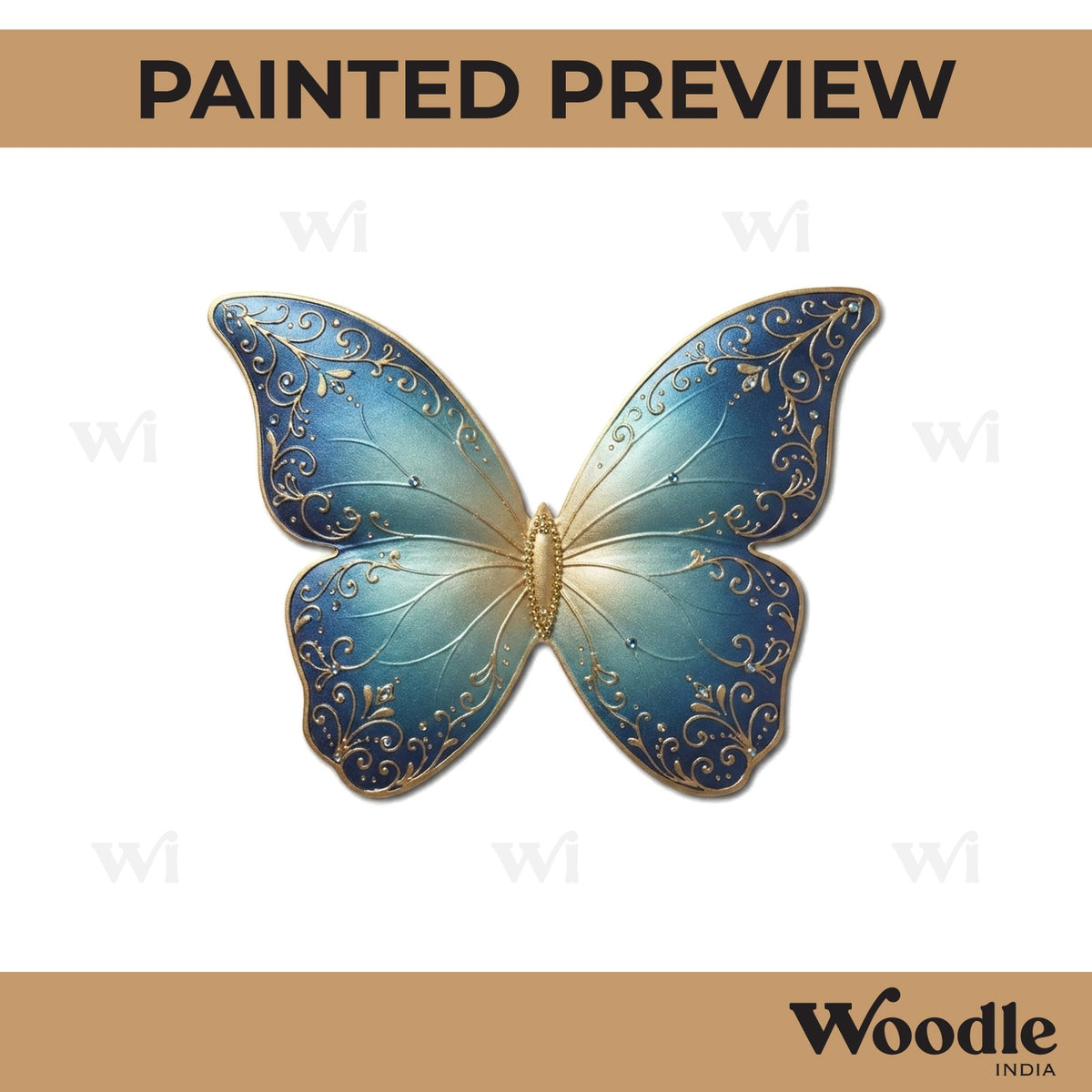 Butterfly Cutout MDF Design 15