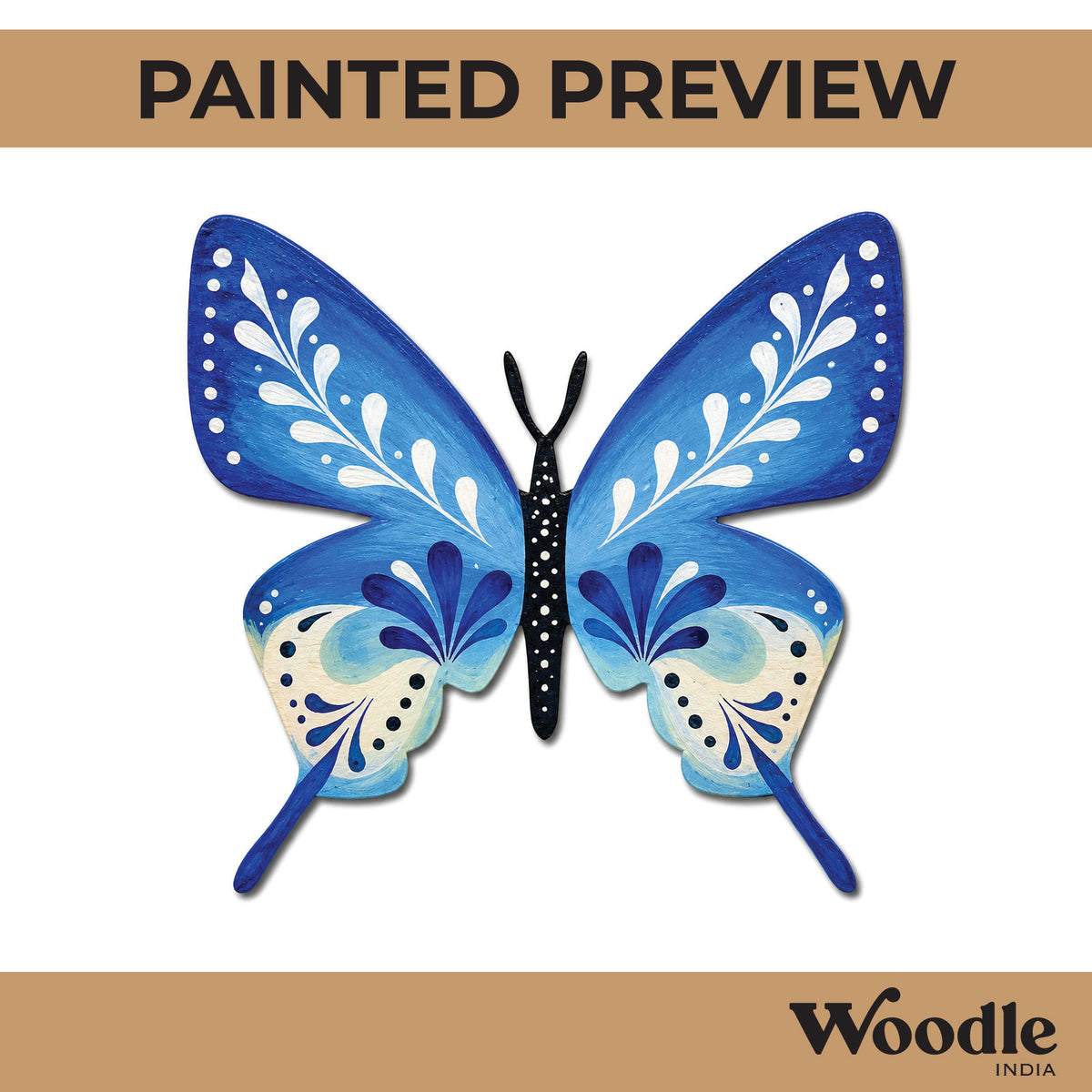 Butterfly Cutout MDF Design 16