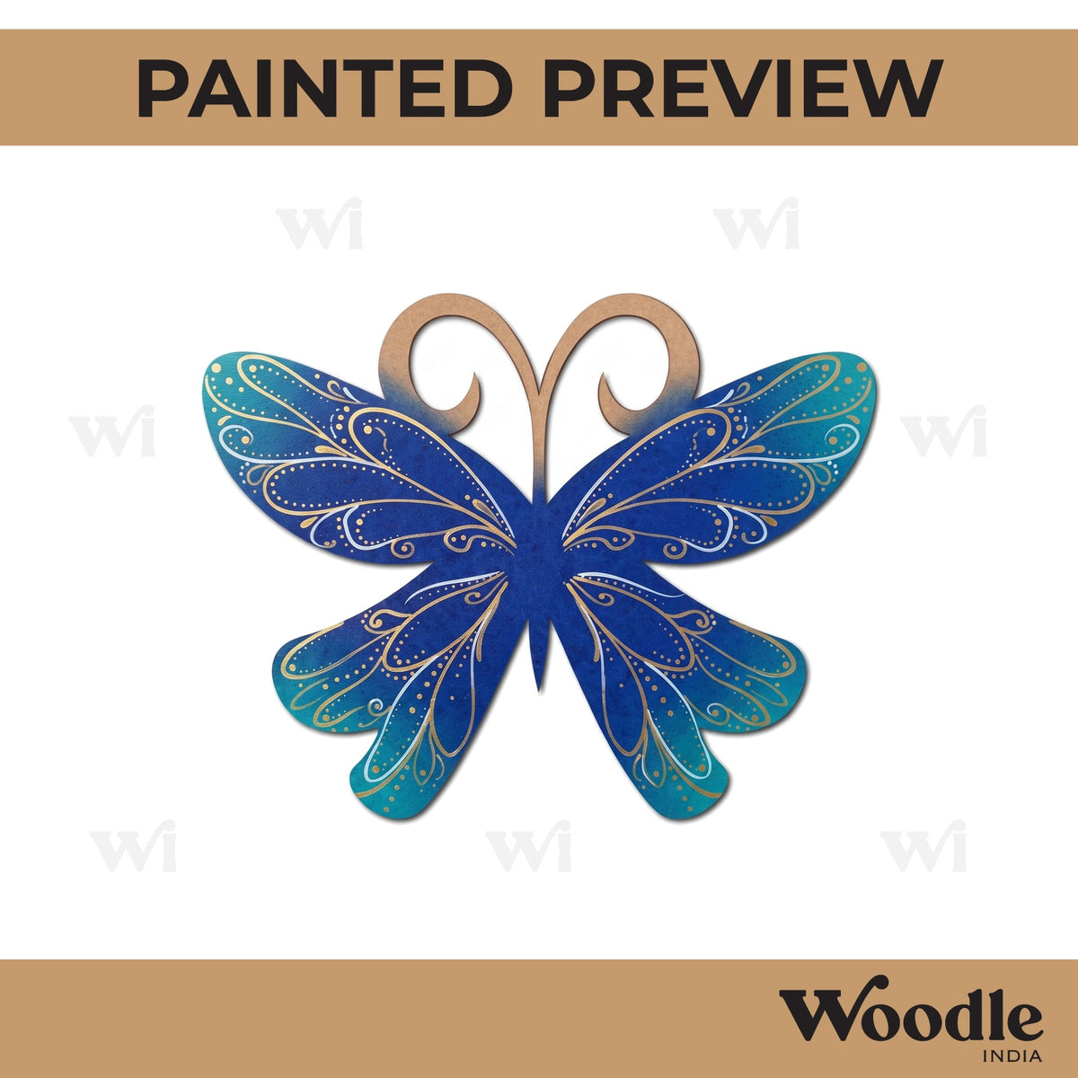 Butterfly Cutout MDF Design 19