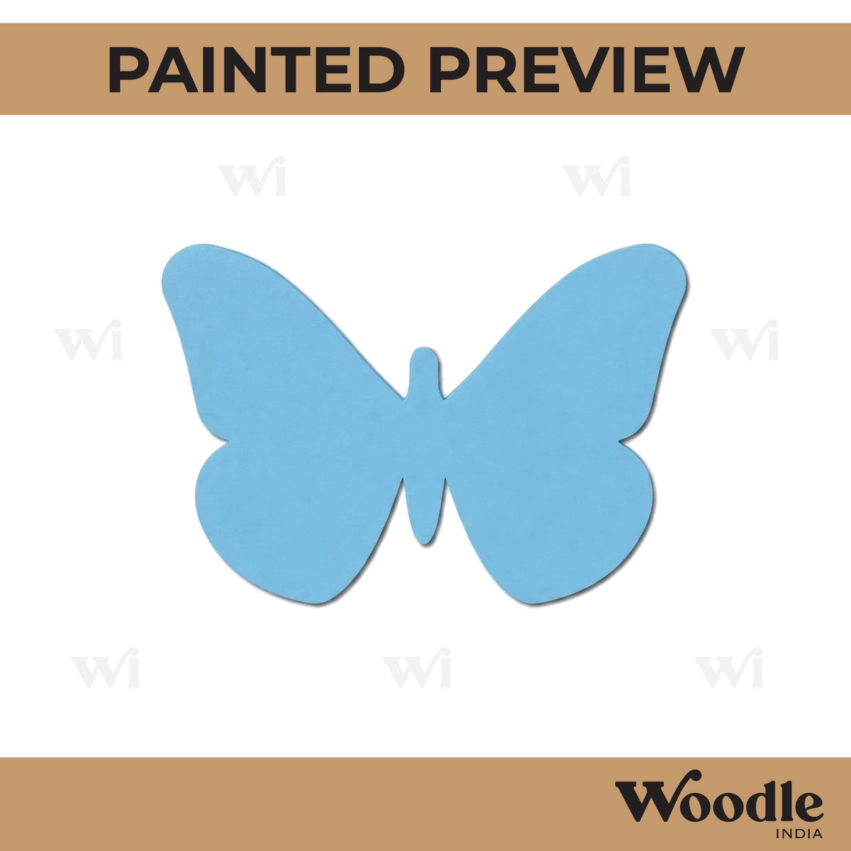 Butterfly Cutout MDF Design 3