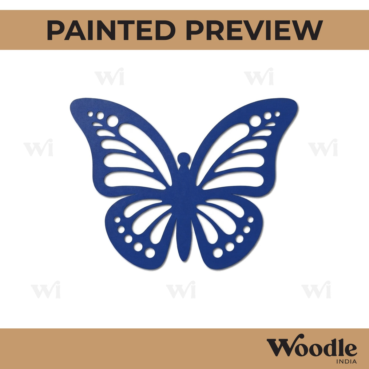 Butterfly Cutout MDF Design 4