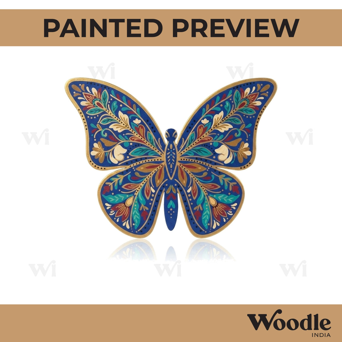 Butterfly Cutout MDF Design 5
