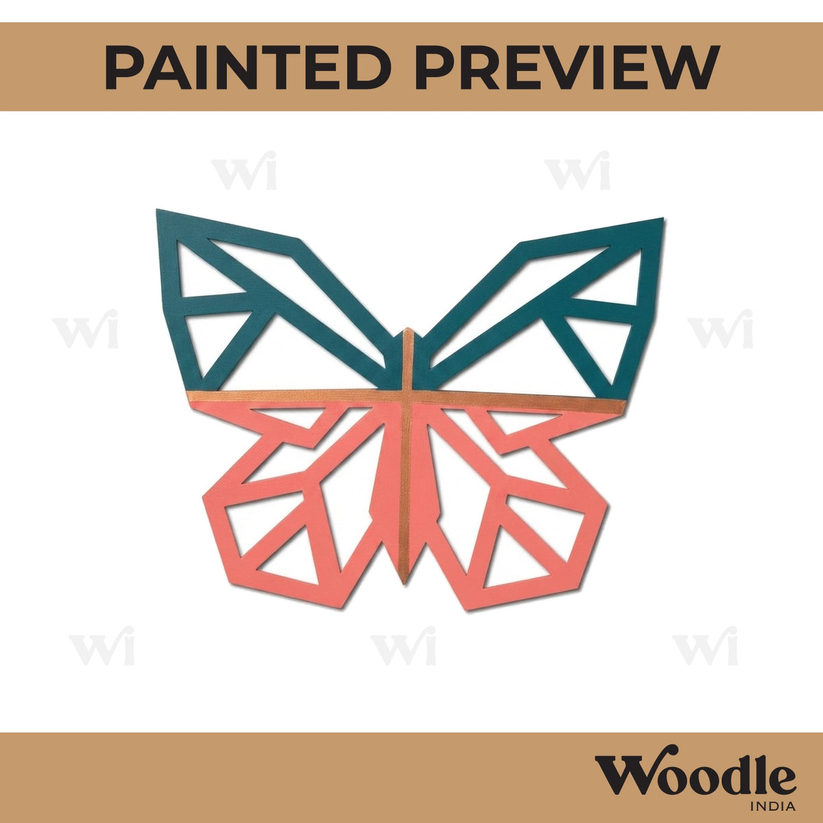 Butterfly Cutout MDF Design 7