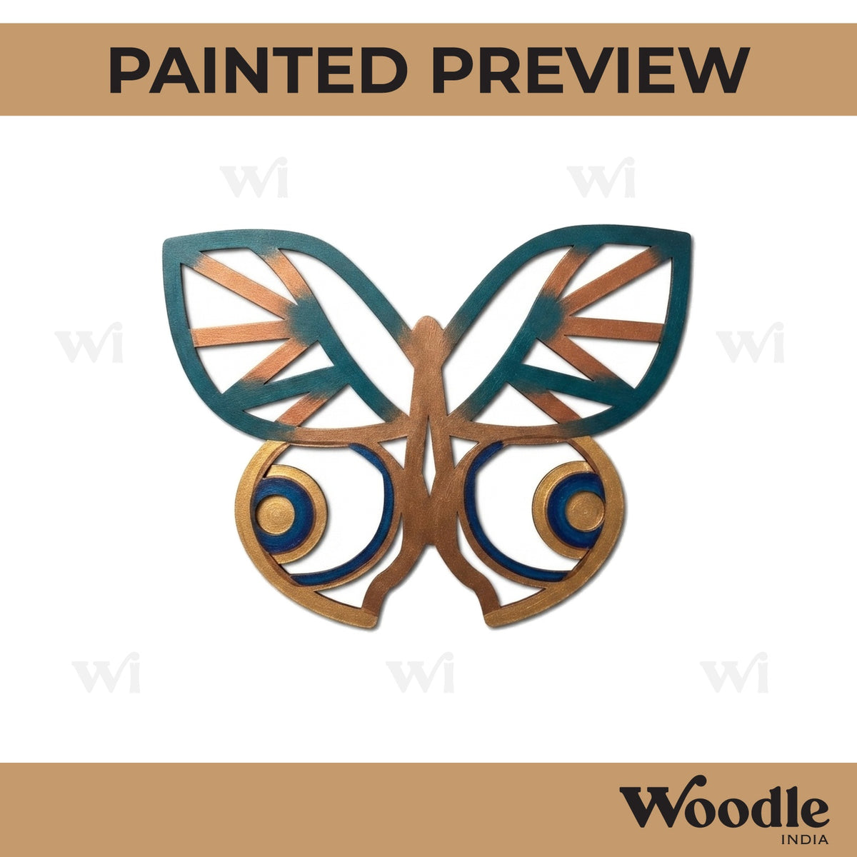 Butterfly Cutout MDF Design 8