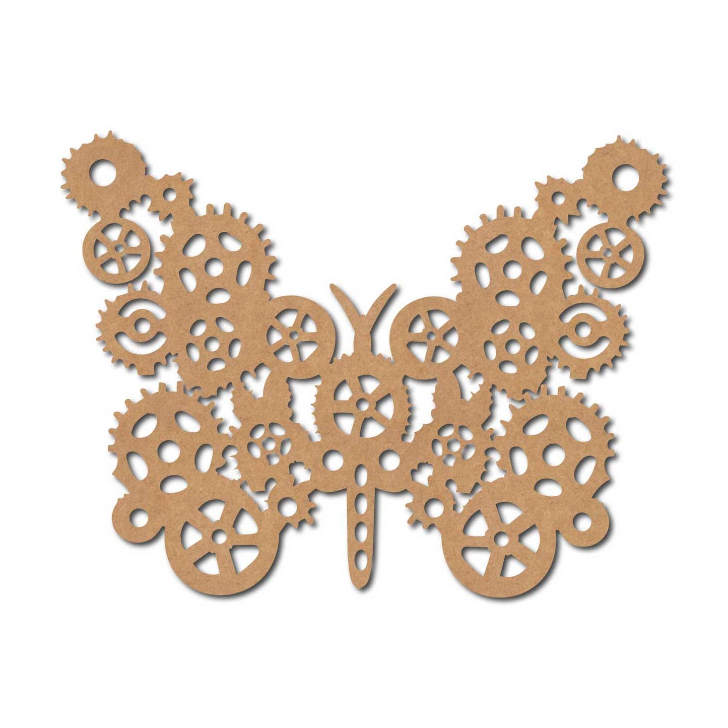 Butterfly Mechanical Cutout MDF Design 1