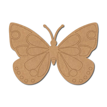 Butterfly Pre Marked MDF Design 10