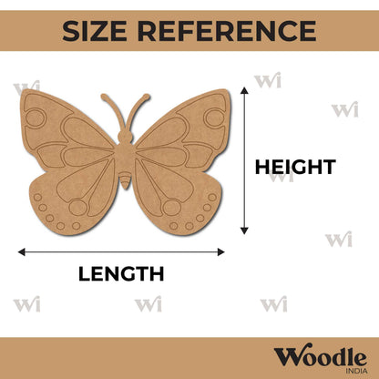 Butterfly Pre Marked MDF Design 10