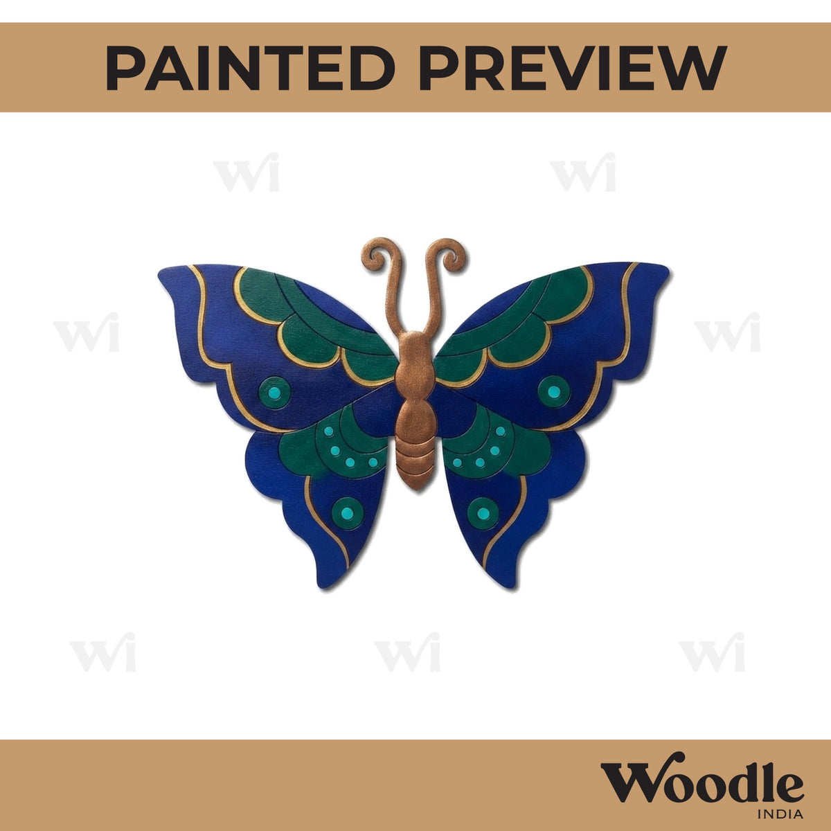 Butterfly Pre Marked MDF Design 14