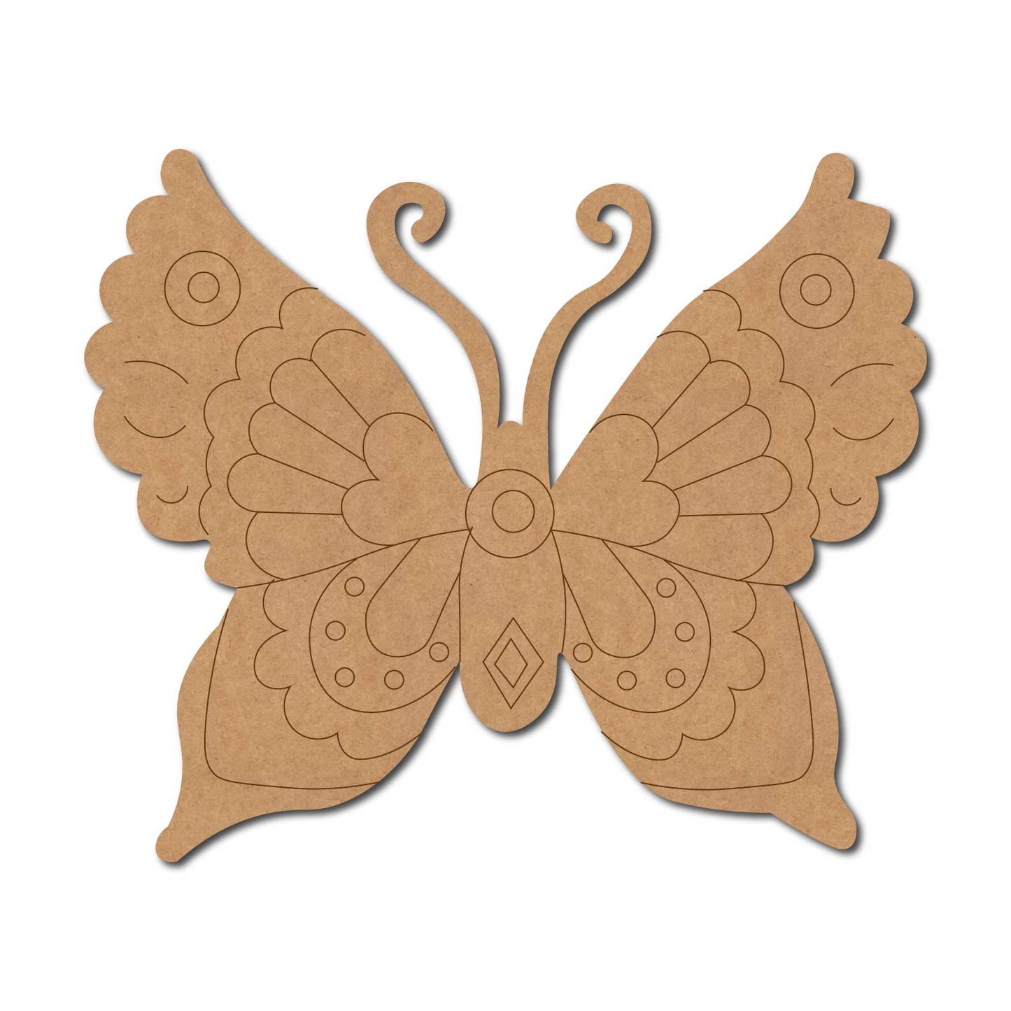 Butterfly Pre Marked MDF Design 15