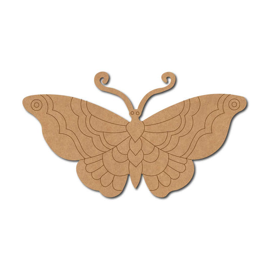Butterfly Pre Marked MDF Design 16