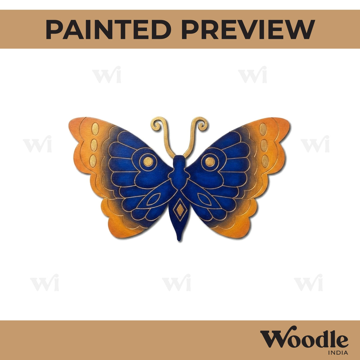Butterfly Pre Marked MDF Design 17