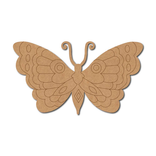 Butterfly Pre Marked MDF Design 17