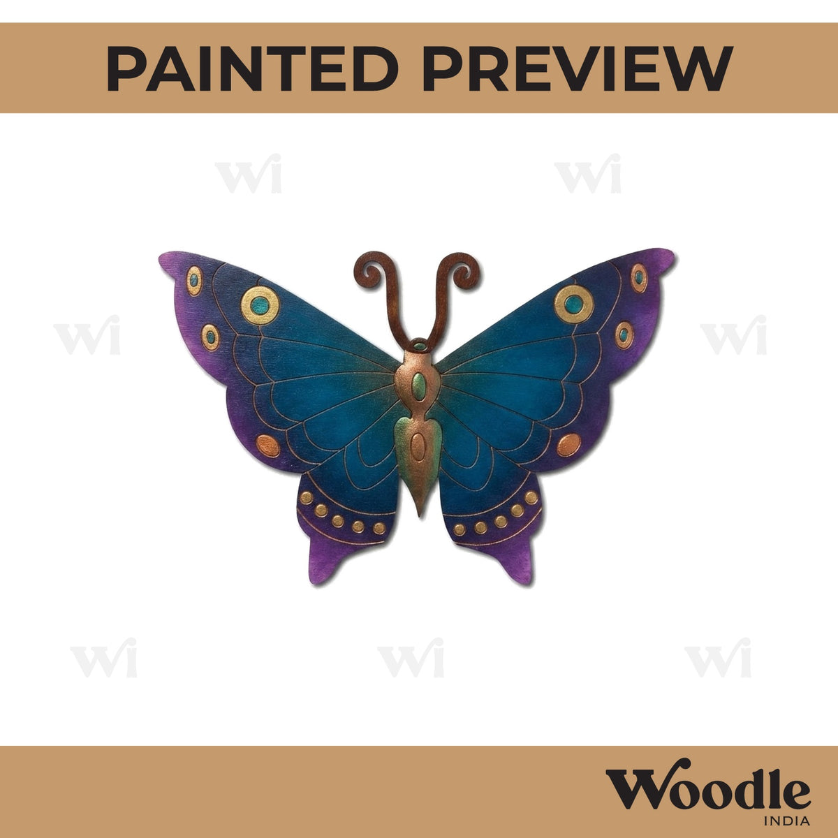 Butterfly Pre Marked MDF Design 18