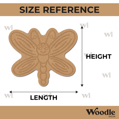 Butterfly Pre Marked MDF Design 2