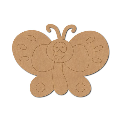 Butterfly Pre Marked MDF Design 4