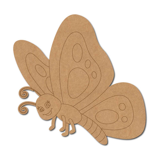 Butterfly Pre Marked MDF Design 6