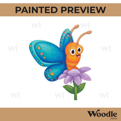 Butterfly Pre Marked MDF Design 7