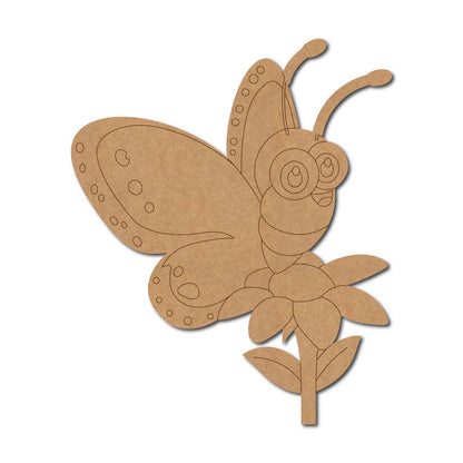 Butterfly Pre Marked MDF Design 7