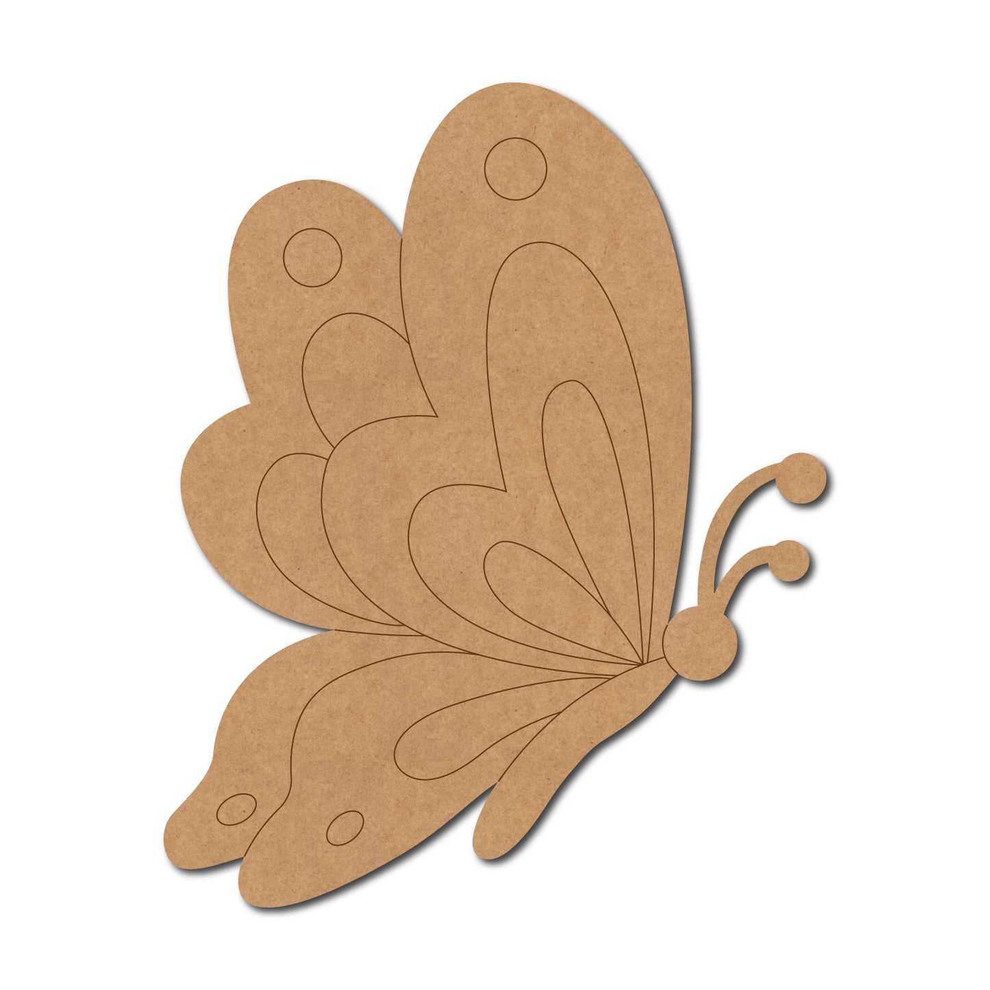 Butterfly Pre Marked MDF Design 9