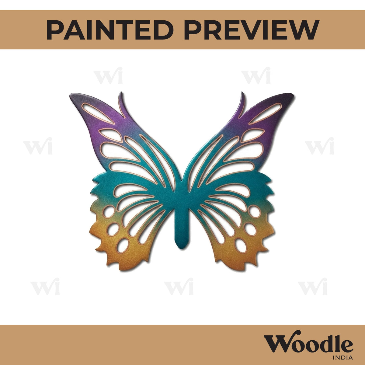 Butterfly Cutout MDF Design 22