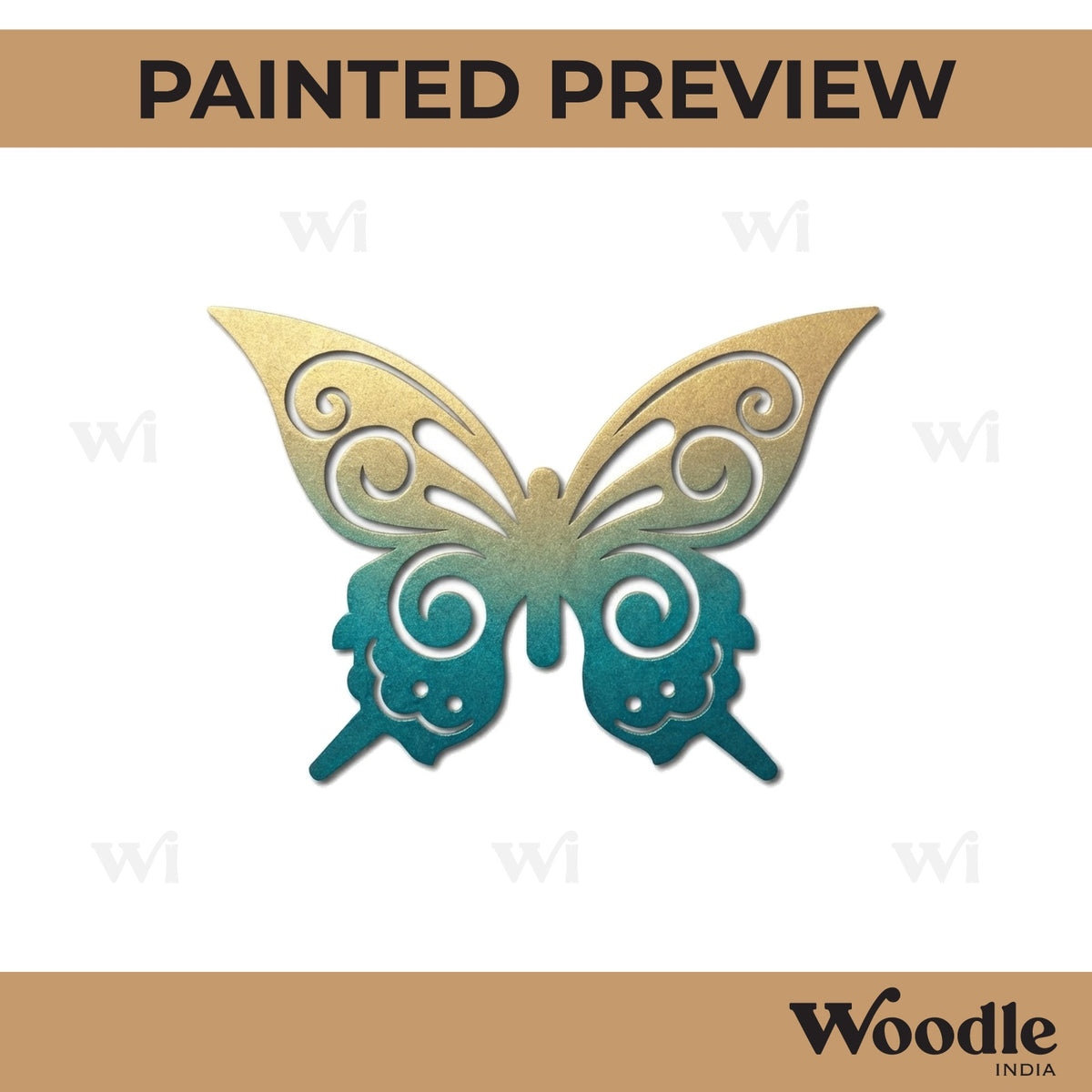 Butterfly Cutout MDF Design 23