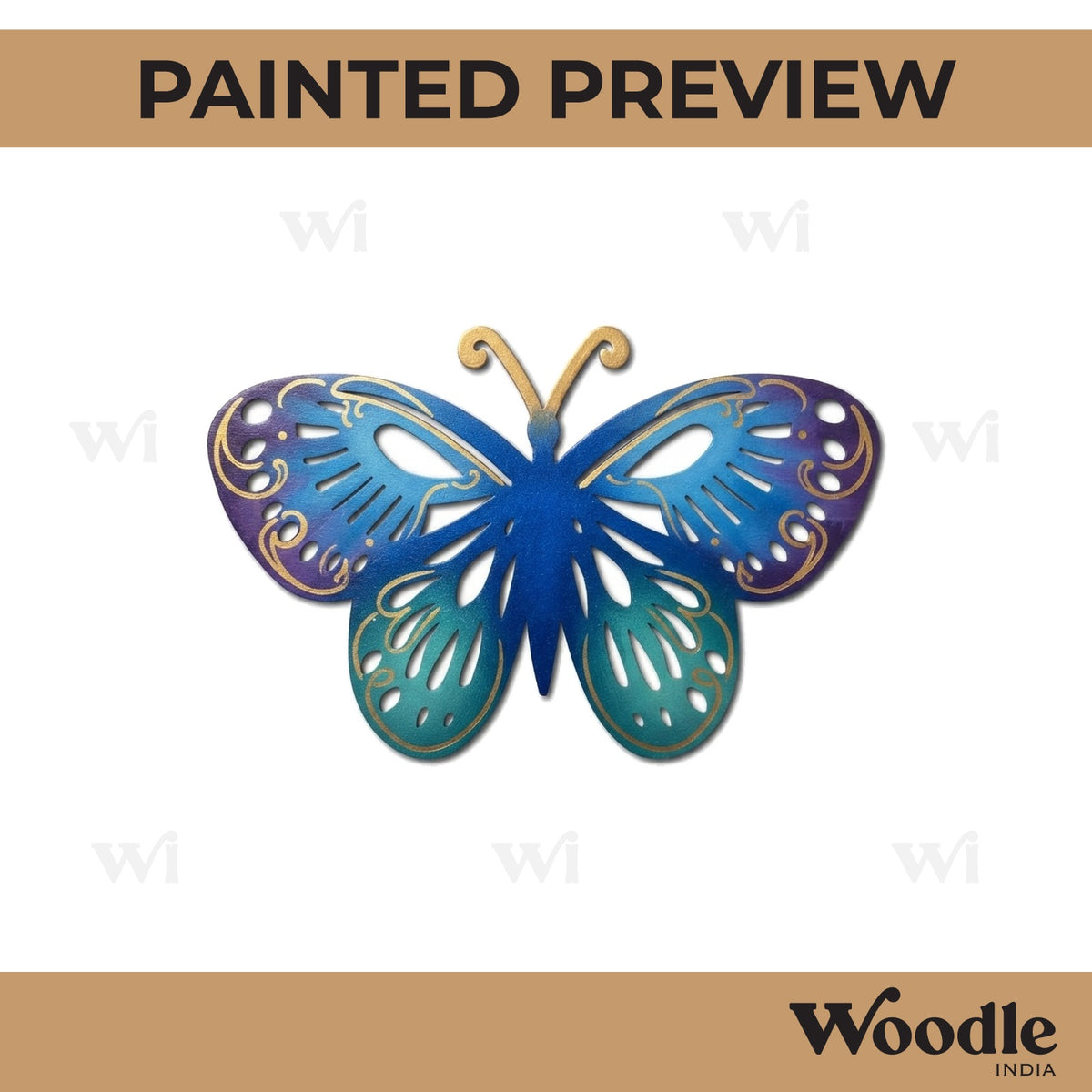 Butterfly Cutout MDF Design 26