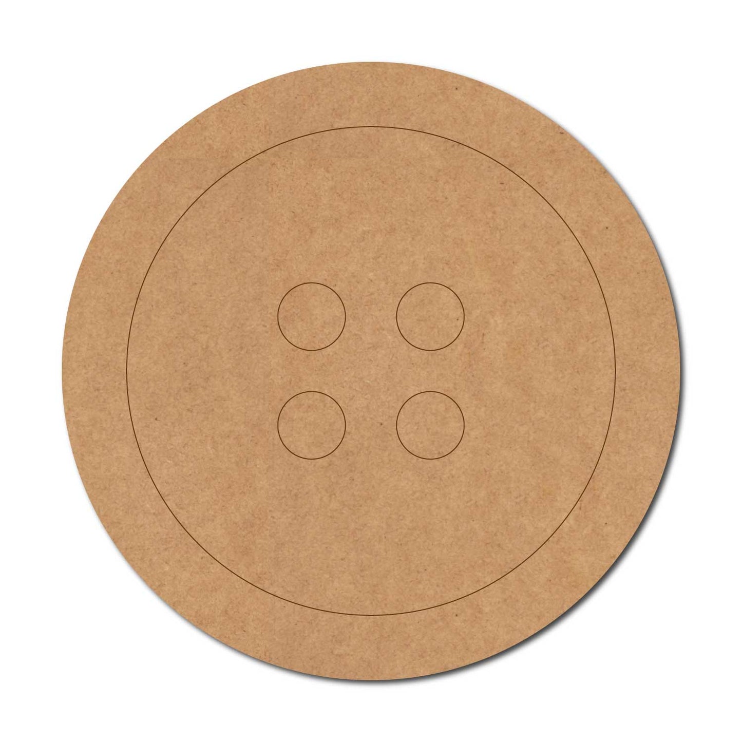 Button Pre Marked MDF Design 1