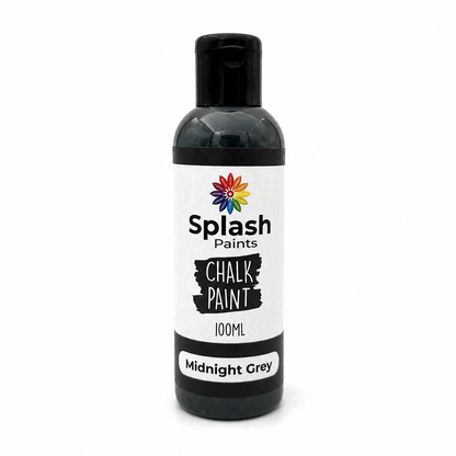 Splash Paints Chalk Paint Midnight Grey 24