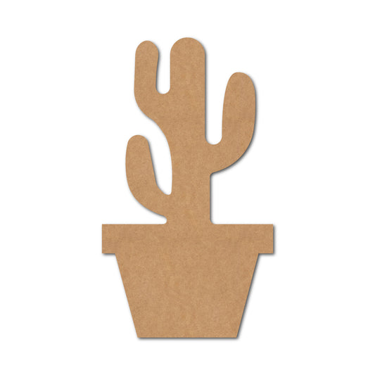 Cactus Cutout MDF Design 1