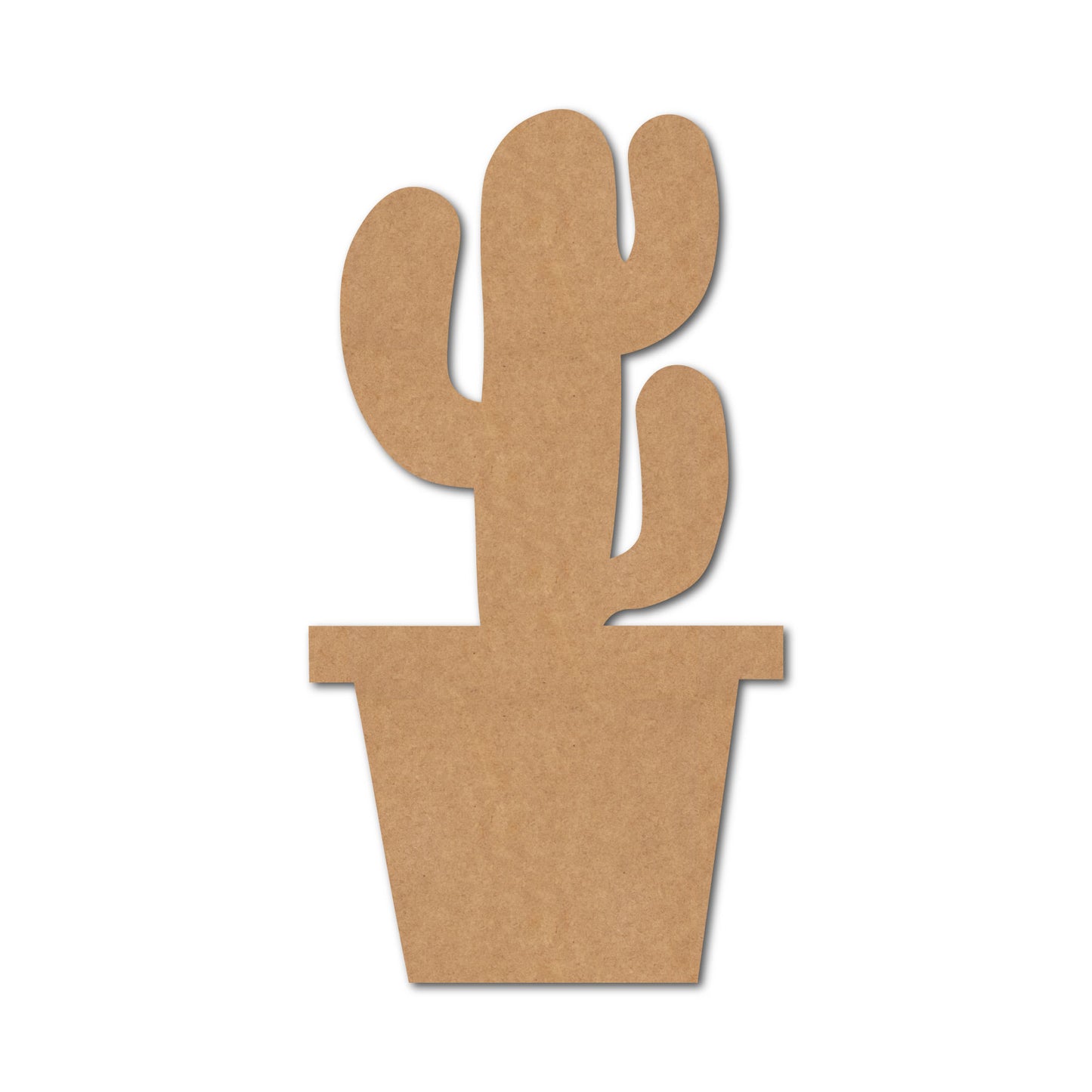 Cactus Cutout MDF Design 4